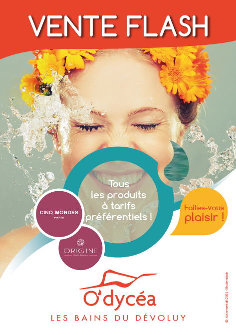 Vente flash produits Cinq Mondes et Origines